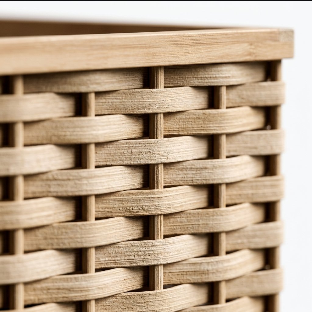 Bamboo Storage Basket (3)
