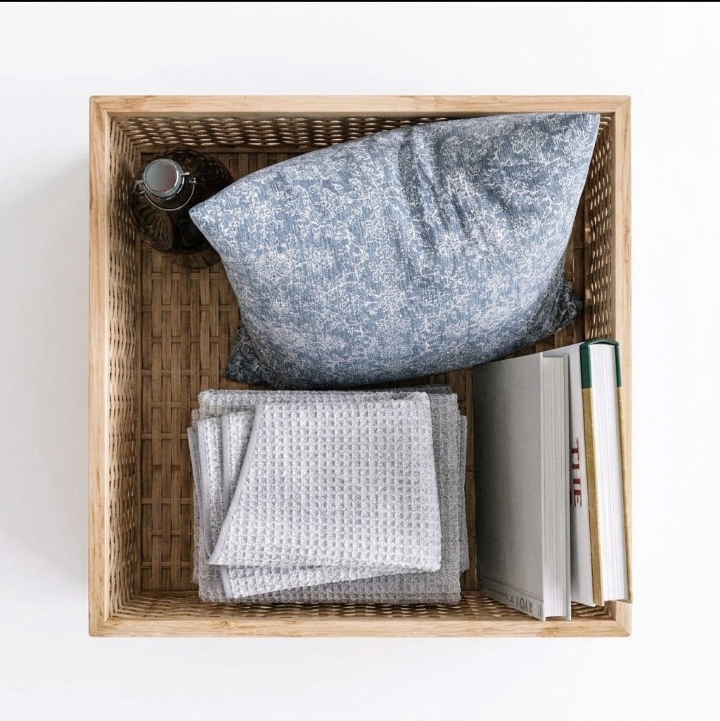 Bamboo Storage Basket Set (3)