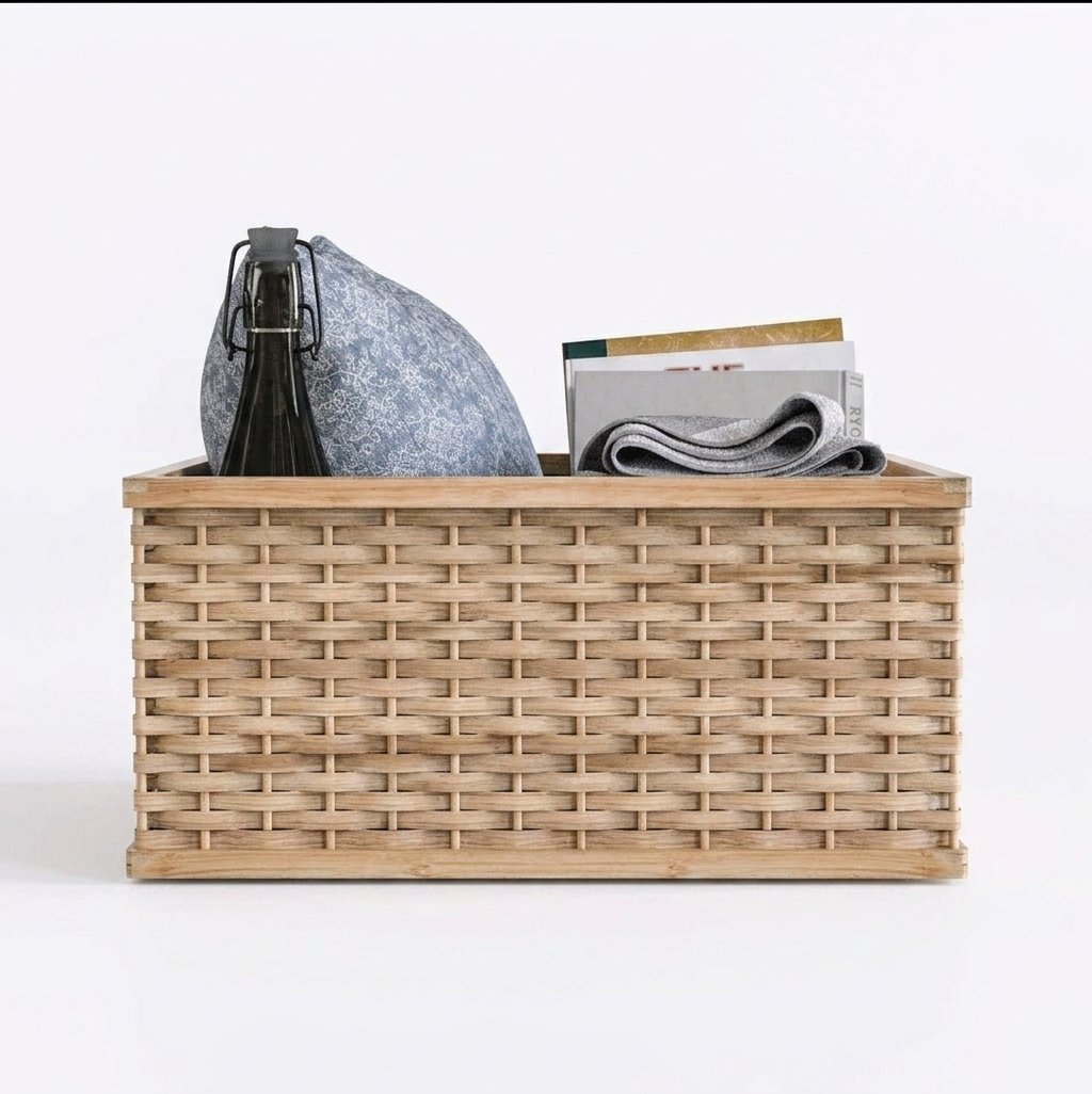 Bamboo Storage Basket Set (3)